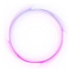 Obraz premium Neon frame border gradient colorful