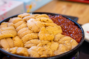 贅沢すぎるうに丼