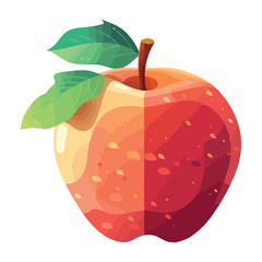 Juicy apple, symbol of healthy eating