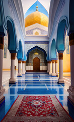 Fototapeta premium Mosques of Arab countries And Islamic - Created with Generative AI Technology