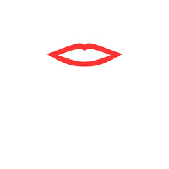 woman's lips
