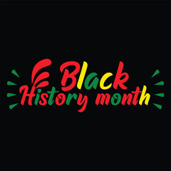 black history month t shirt design.