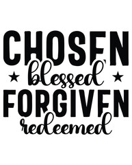 Chosen Blessed Forgiven Redeemed eps