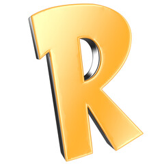 Font Number 3D Render