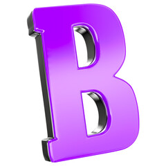 Font Number 3D Render