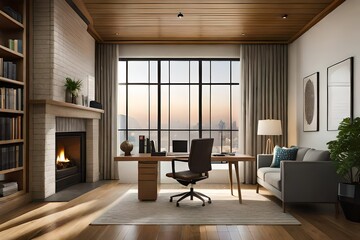 Interior of a Beautiful Office