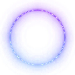 Neon frame border gradient colorful