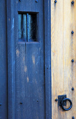 Blue door