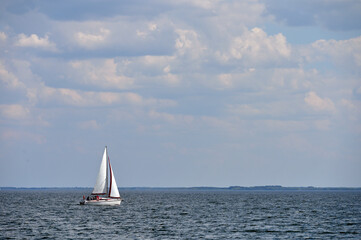 Boat at Sniardwy lake