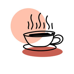 Aesthetic wallpaper Coffee, Aesthetic coffee elements, Coffee