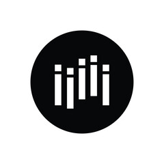 Abstract algorithmic icon symbol modern, simple, vector, icon for website design, mobile app, ui. Vector Illustration