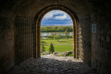 The Defterdar Gate at Kalemegdan fortress in Belgrade, Serbia