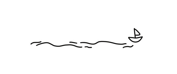  Hand drawn text divider doodle