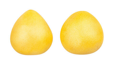 pomelo path isolated on white