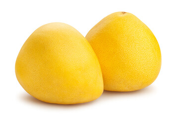 pomelo path isolated on white