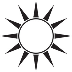 Sun icon