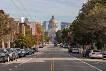 Fulton Street and San Francisco City Hall