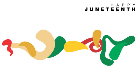 An abstract vector representation for Juneteenth