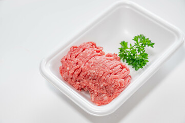 パックに入った挽肉