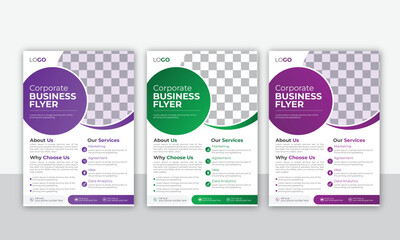 Modern and Creative Professional Unique  Business Flyer Template