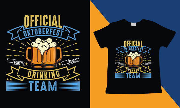 Official Oktoberfest  Drinking  Designs| Alim Graphic 