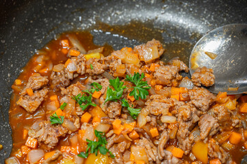 自家製ミートソース