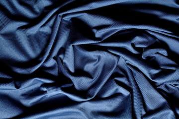 tela azul en forma de espiral