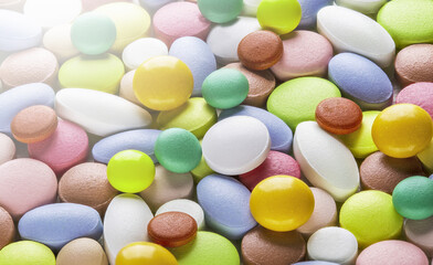 Tablets. Pharmaceuticals for influenza, HIV, hypertension and other diseases.