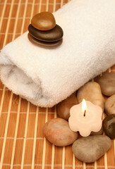 Wellness and relax, spa and aroma therapy setting