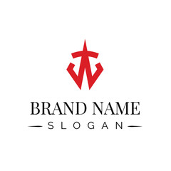 w letter logo, w icon logo, gaming logo for professional gamers. personal mark, fps game icon, powerful logo for games with w in it