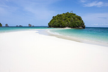 Deserted beach, Tup Island, Southern Thailand