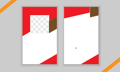 Modern and minimalist id card template