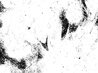 Rustic grunge vector texture with grain and stains. Abstract noise background. Weathered surface. Dirty and damaged. Detailed rough backdrop. Vector graphic illustration with transparent white. EPS10.