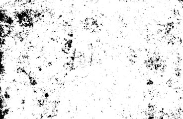 Rustic grunge vector texture with grain and stains. Abstract noise background. Weathered surface. Dirty and damaged. Detailed rough backdrop. Vector graphic illustration with transparent white. EPS10.
