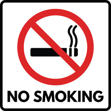 no smoking symbol without cigarette No Smoking Symbol