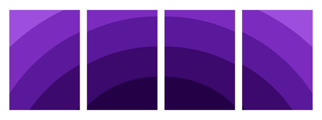 Set of purple vesak day background. Beautiful gradation. Templates for celebration, ads, branding, banner, cover, label, poster, sales