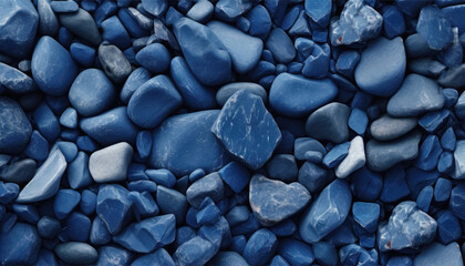 Fototapeta na wymiar Blue rock stones wallpaper background