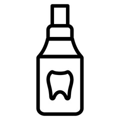 Freshener Vector Line Icon