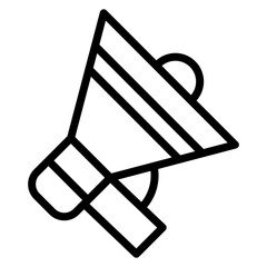 Megaphone Vector Line Icon