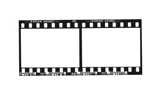 film frame border strip analog png 35mm negative