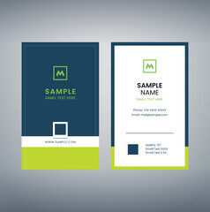 Obraz premium Vector Modern Creative and Clean Business Card Template