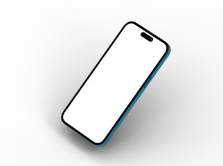 Mockup - Smartphone. Mobile phone Template. Telephone 3d