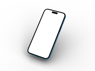 Mockup - realistic smartphone template mockup for user experience presentation