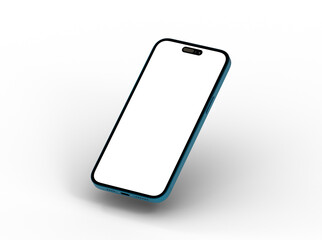 Mockup - Smartphone frameless blank screen mockup