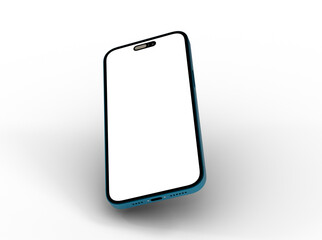 Mockup - realistic smartphone template mockup for user experience presentation