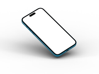 Mockup - smartphone  With Blank Screen in 3d