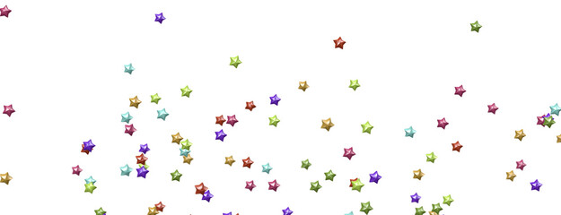 XMAS colored stars -