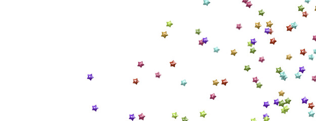 colorful Stars - A gray whirlwind of golden snowflakes and stars. New