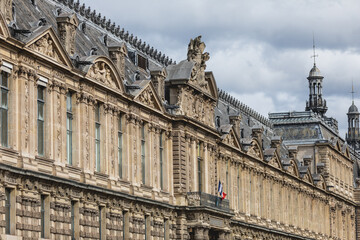 Obraz premium Bâtiment haussmannien à Paris