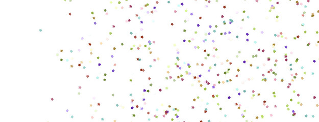 colorful Stars - A gray whirlwind of golden snowflakes and stars. New